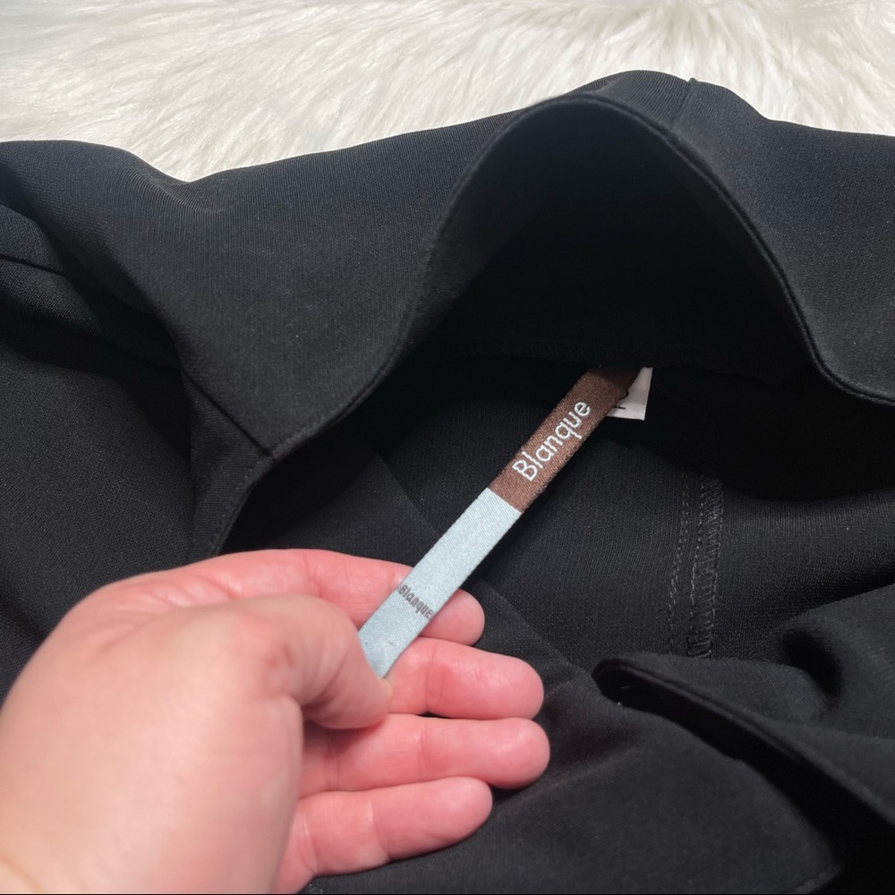 Blanque Button Down Blazer Black - image 2